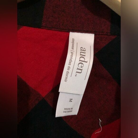 📳 Auden | Plaid Sleep Top - Picture 3 of 4